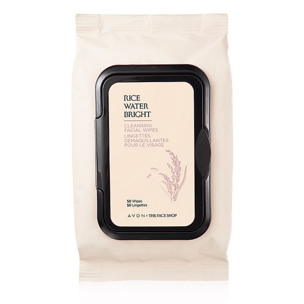 Cleansing facial wipes